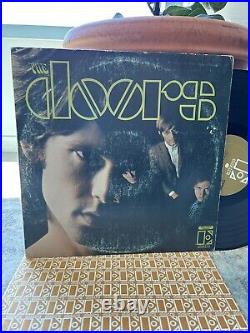 1967 THE DOORS Self Titled LP Elektra EKS-74007 Gold Label Complete WithOG Sleeve
