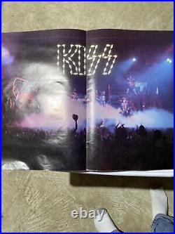 1976/1977 kiss official concert book Destroyer/Rock n roll over tour ORIGINAL