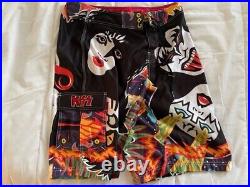 2001 Vintage KISS Catalogue ROCK and ROLL OVER x DRAGONFLY Board Shorts Sz-30/32