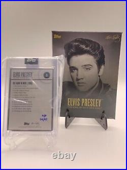 2022 Topps Elvis Presley Complete Set Of The Silver Framed Album Cover Cards