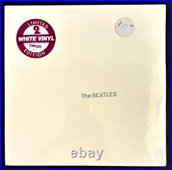 Beatles White Album Limited White Vinyl Edition Complete With Photos/poster