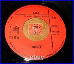 Billy (Bill Diddley) Lily Please Come Over Listen/Teen Garage