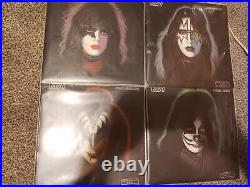 Complete Rare, Promo Kiss Solo lp's. 1978 1st press. Super Nice