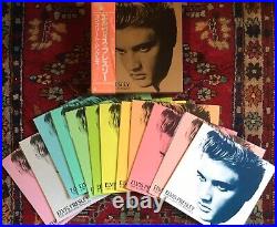 ELVIS PRESLEY The Complete Singles 1985 Japan Only 11-LP Box MINT UNPLAYED