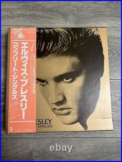 Elvis Presley-The Complete Singles Box Set 11 LPS. Japan