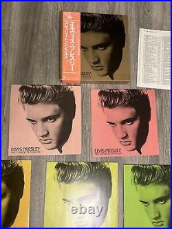 Elvis Presley-The Complete Singles Box Set 11 LPS. Japan