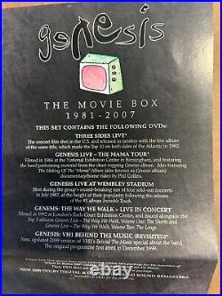 GENESIS 1981 2007 The Movie Box SUPER RARE, EXC condition COMPLETE with book