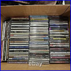 Huge CD Collection from Texas Baby Boomer All Genres 500 CDs Complete List LOOK