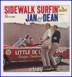 JAN & DEAN (Here They Come) From All Over The World Picture Sleeve Only EX++