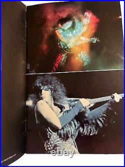 KISS 1977 & 1978 Rock and Roll Over & Love Gun World Tour Concert Program Book