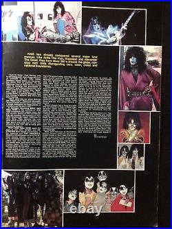 KISS 1977 & 1978 Rock and Roll Over & Love Gun World Tour Concert Program Book