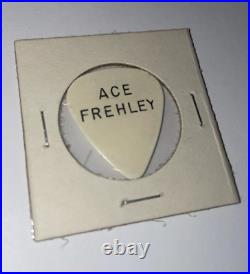 KISS ACE FREHLEY stage used 1976 Rock & Roll Over Tour concert guitar pick RARE
