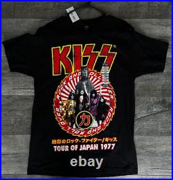 KISS Band T-Shirt Rock And Roll Over 1977 Japan Japanese Tour L 2013 UNWORN