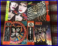 KISS CASABLANCA Japan OBI VINYL 4 LP