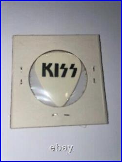 KISS PAUL STANLEY stage used 1976 Rock & Roll Over Tour concert guitar pick RARE