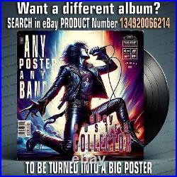 KISS Rock and Roll Over BANNER Poster Vinyl album cover art decor