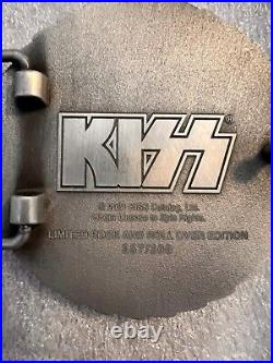 KISS Rock and Roll Over Belt Buckle Limited Edition Only 300 Made
