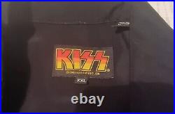 KiSS Genuine Original Vintage 2001 Rock'n'Roll Over Dragonfly Bowling Shirt