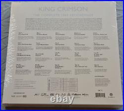 King Crimson Complete 1969 26-Disc Box Set 20-CD + 2-DVD 4-Blu-Ray 2020 Sealed