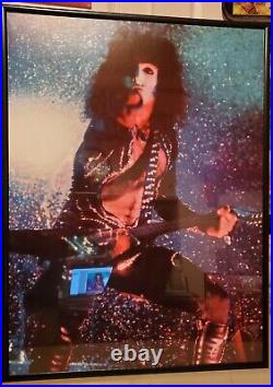 Kiss 4 Poster Set 18x24 Destroyer Rock And Roll Over 1976 Concert Shots Live
