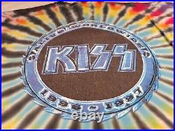 Kiss Rock And Roll Over Alive Worldwide 96 97 Tye Dye XL Tour Shirt Vintage