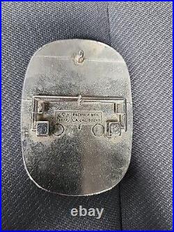 Kiss Rock & Roll Over 1977 Vintage Pacifica Collectible Belt Buckle -nice