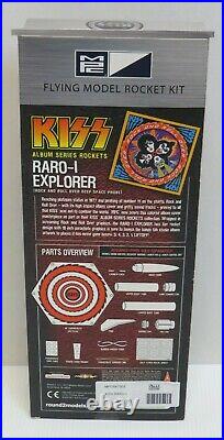 Kiss Rock & Roll Over Flying Model Rocket Kit Unused In Box 2012