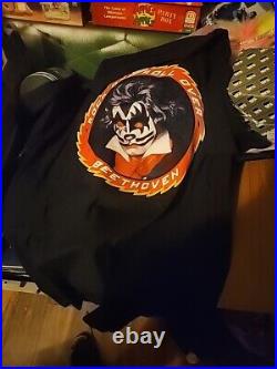 Kiss Rock and Roll Over Beethoven Symphony Alive Shirt Jersey Tee Size XL MINT