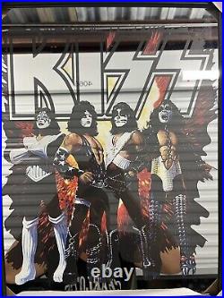 Kiss Rock and Roll Over Mirror 2009 vintage new in box rare 20 x 15