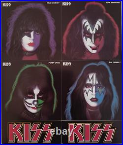 Kiss The Best Of The Solo Albums. 1980 Aust. Pressing, with complete sticker set