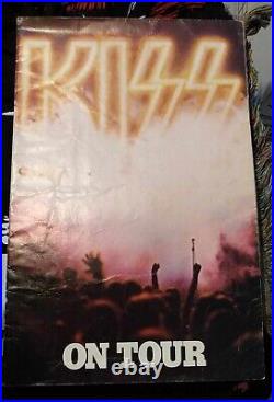 Kiss Vintage 1976 Rock And Roll Over Tourbook