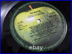 NMINT/UPGRADE! 1984 COMPLETE UK Lp Beatles White Album Stereo PCS 7067/8