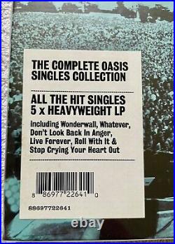 Oasis TIME FLIES 1994-2009 THE COMPLETE SINGLES COLLECTION Vinyl Box Set-SEALED