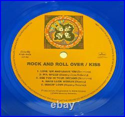 Official Mercury Kiss Rock & Roll Over Japanese Originals Colored Vinyl Lp