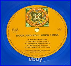 Official Mercury Kiss Rock & Roll Over Japanese Originals Colored Vinyl Lp