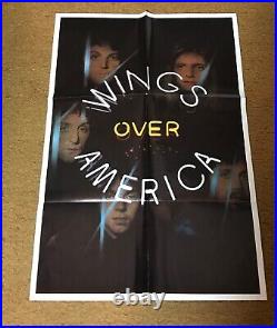 PAUL McCARTNEY/WINGS OVER AMERICA ORIGINAL FIRST PRESS 3-LP SET COMPLETE 1976