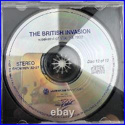RARE 1992 COMPLETE PROMO CD SET Westwood One Radio THE BRITISH INVASION