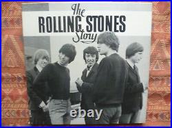 ROLLING STONES STORY (12 LP Box Set Complete VG+ / Ex Rare 1980)