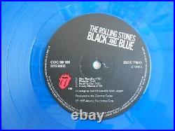 Rolling Stones Black And Blue Blue Vinyl Holland Mint Play Complete