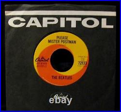 THE BEATLES-Roll Over Beethoven-Near Mint Radio Station 45-CAPITOL #72133-Canada