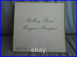 THE ROLLING STONES BEGGARS BANQUET UK 1st PRESS STEREO COMPLETE
