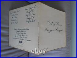 THE ROLLING STONES BEGGARS BANQUET UK 1st PRESS STEREO COMPLETE