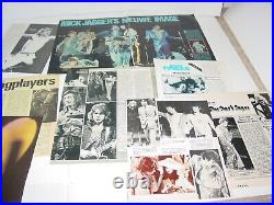 THE ROLLING STONES over 140 pc Lot Clippings Articles 70s 80s Japan Jagger #2