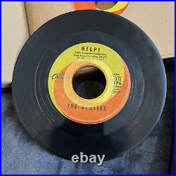 The Beatles Huge Lot Of Over 75 7 45RPM Singles 60's, 70's & 80's