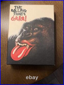 The Rolling Stones Grrr! Box Set, Complete. 3cds, 5 Postcards, Memorabilia Book