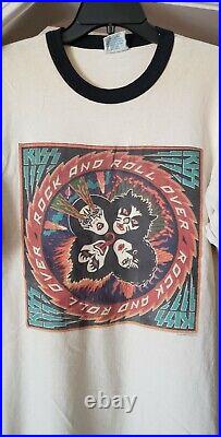 Vintage Kiss 1994 Rock And Roll Over Tour Rare T-shirt Music Memorabilia Lg