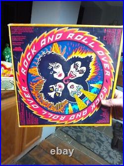Vinyl records classic rock Kiss